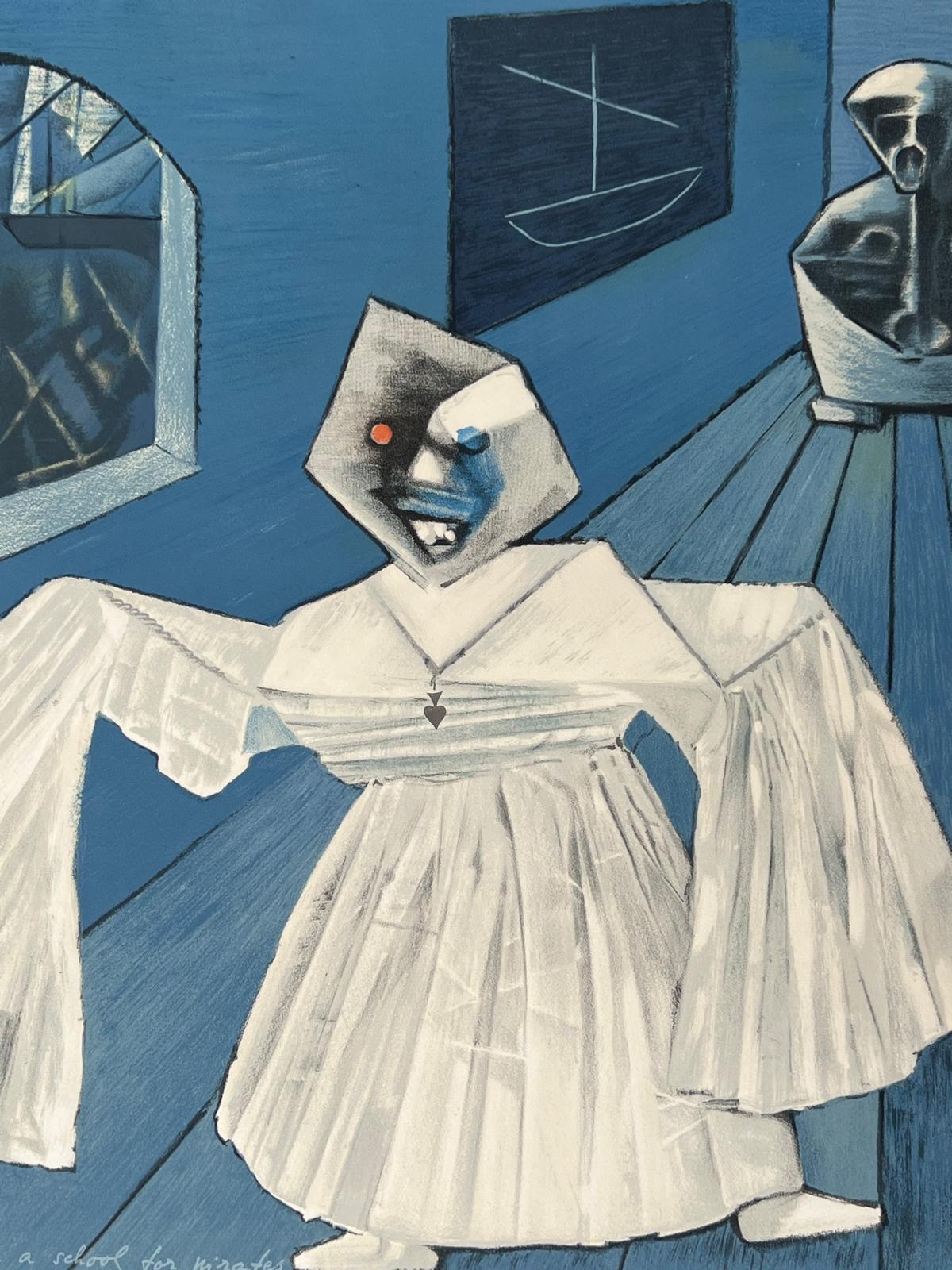 Lithograph, 1967
Printer : Mourlot, Paris
73.50 cm. x 55.00 cm.  28.94 in. x 21.65 in. (paper)
60.00 cm. x 49.00 cm.  23.62 in. x 19.29 in. (image)

Handsigned by the artist in pencil
Certificate of authenticity

BFK Rives paper
Slightly yellowed