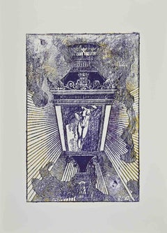 The Soldier's Ballad - Lithograph by Max Ernst - 1972