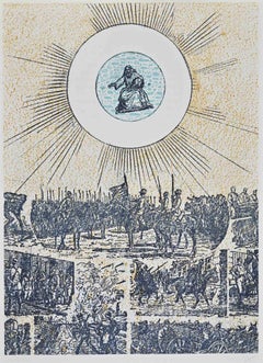 Le bouleau du soldat - Lithographie de Max Ernst - 1972