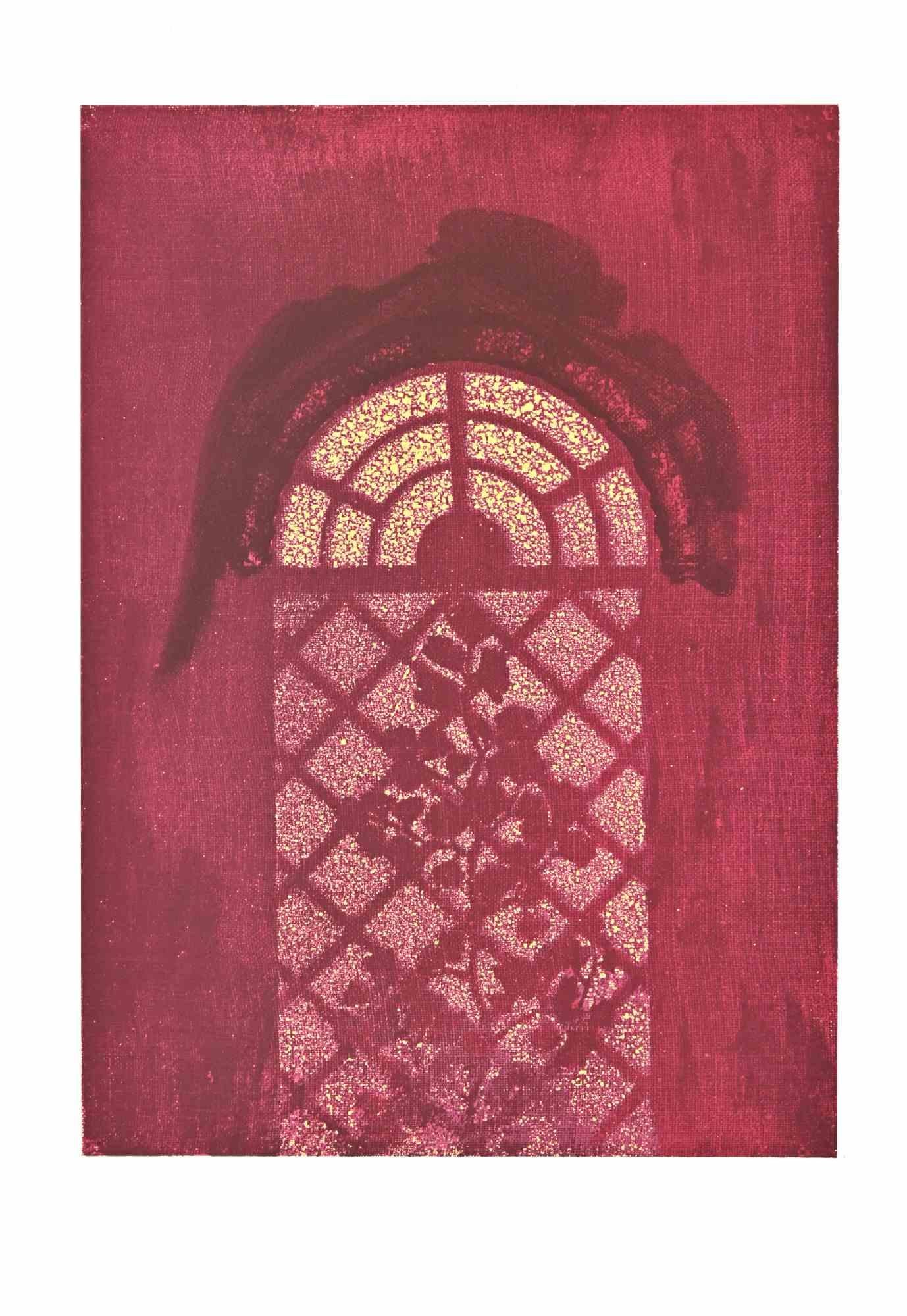 Through the Window est une lithographie sur papier Arches réalisée par Max Ernst en 1972.

Appartient à la suite "Judith". Edition limitée à 500 exemplaires.

Non signé et non numéroté, tel que publié.

Les conditions de Godd.

La Suite a été