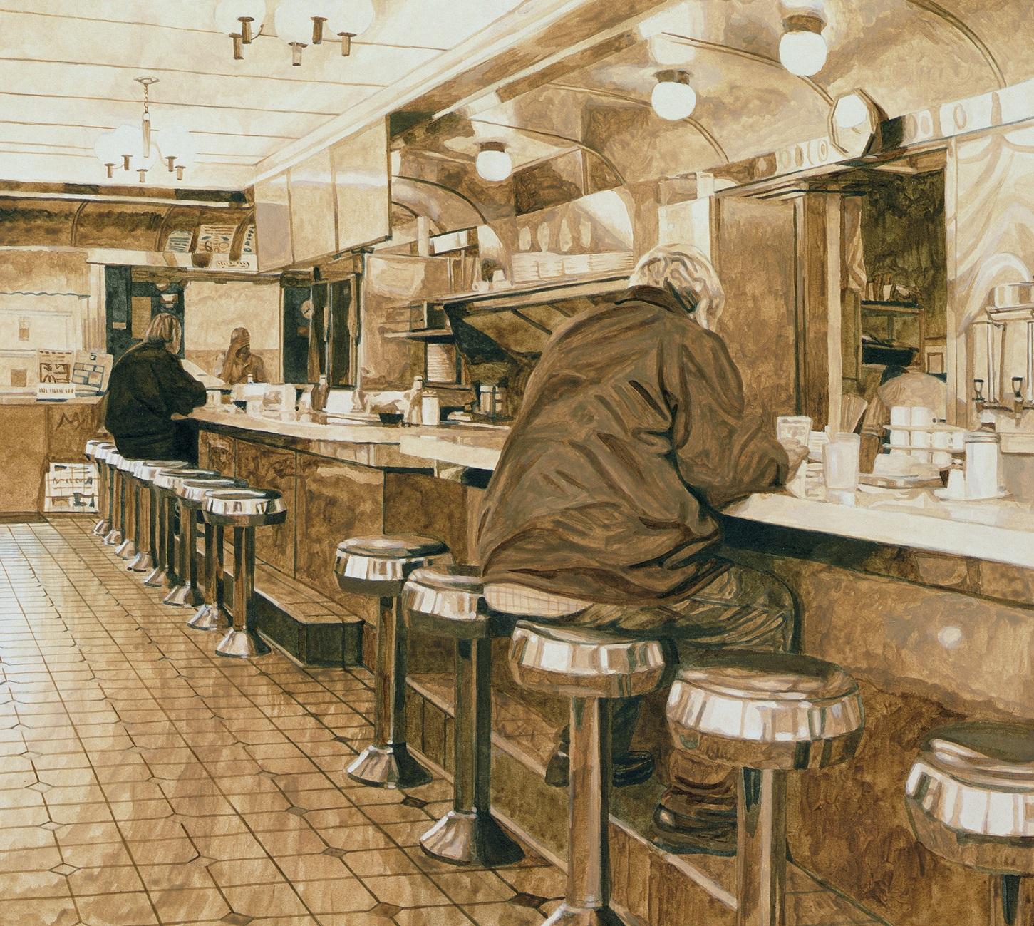 Interior Painting Max Ferguson - Diner