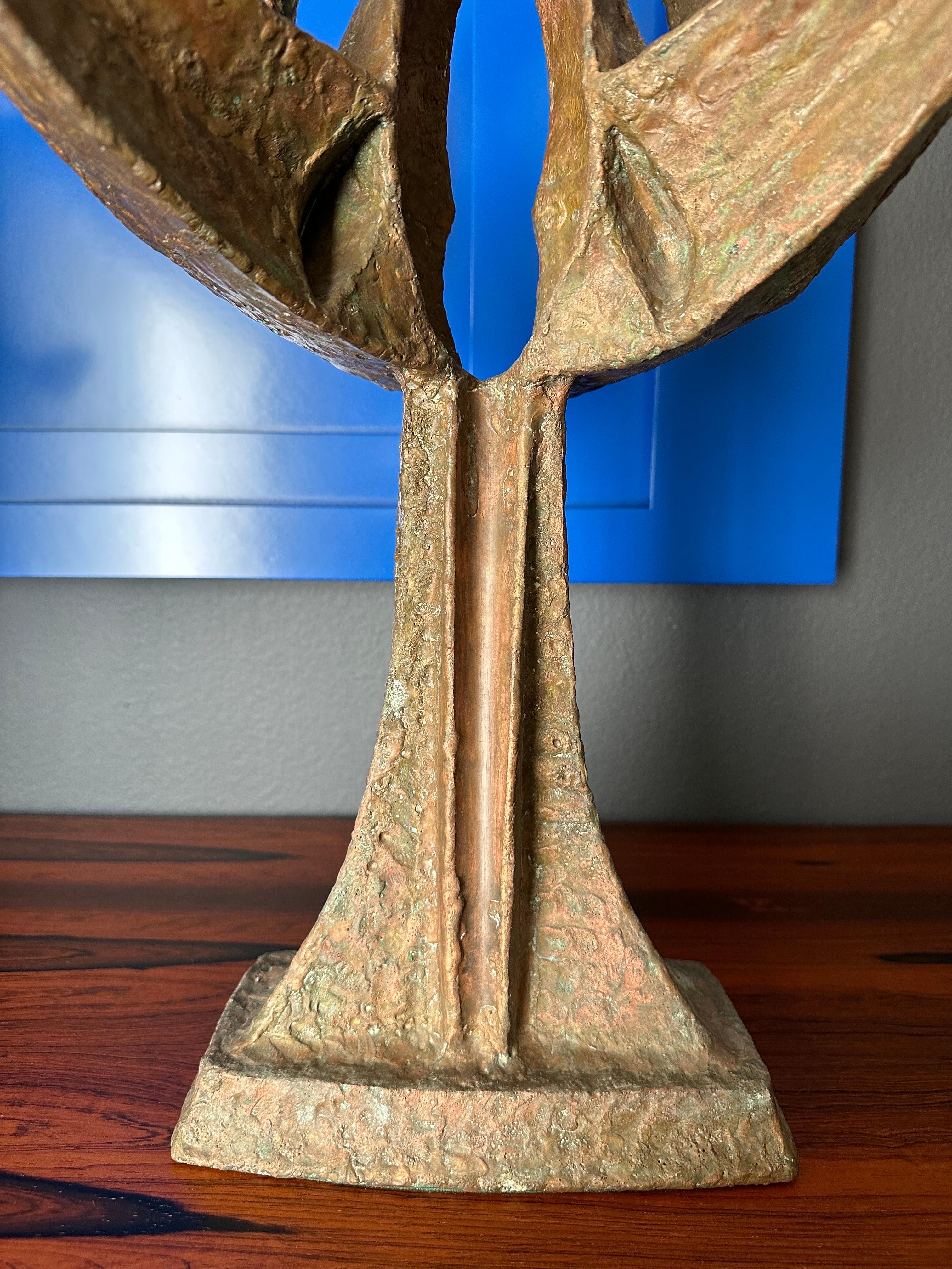 Max Finkelstein Brutalist Welded Sculpture  For Sale 3