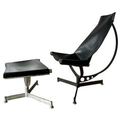 Max Gottschalk Studio Leather Sling Chair