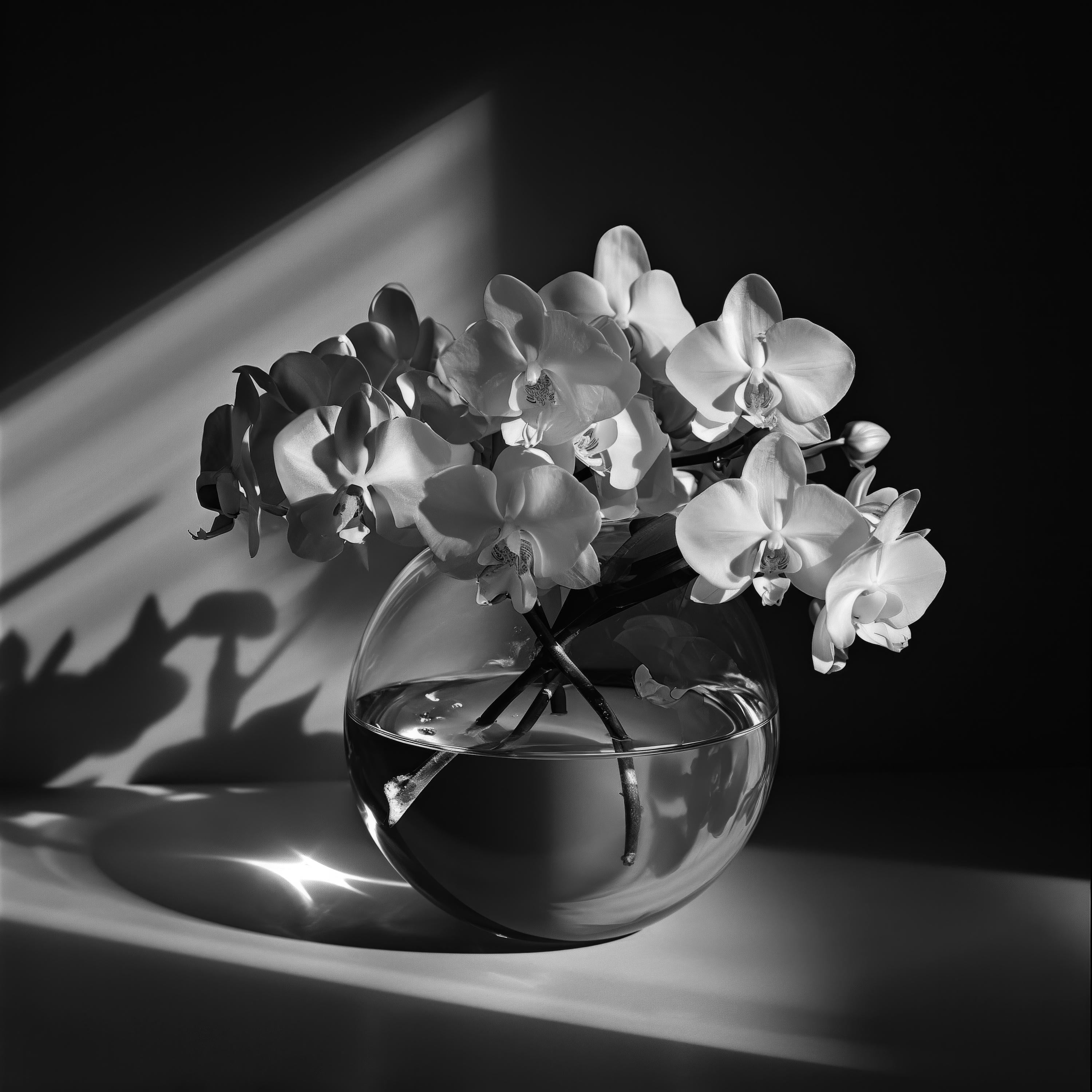 Max Grant Still-Life Photograph - Orchid Composition 239