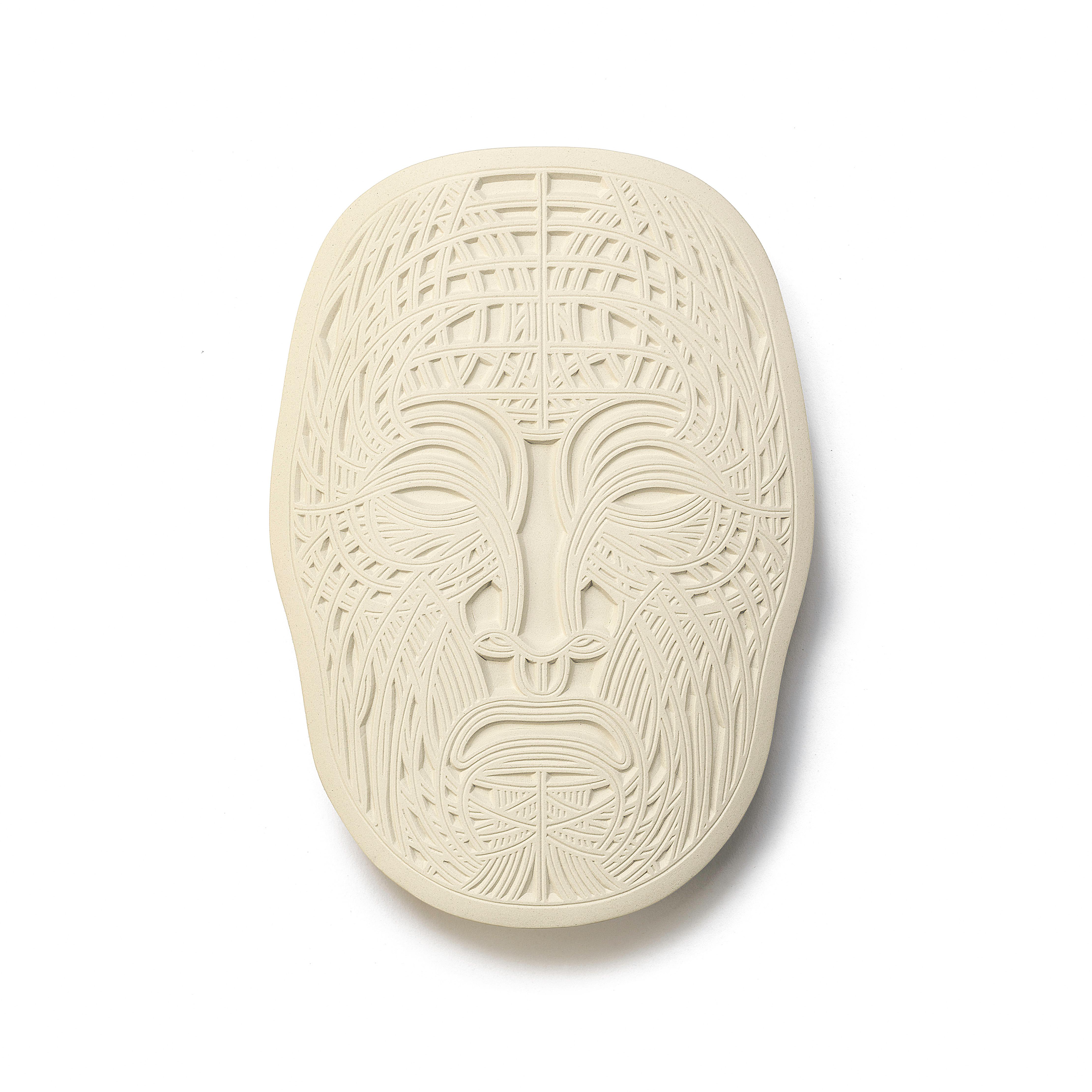 Figurative Sculpture max gärtner - Masque blanc