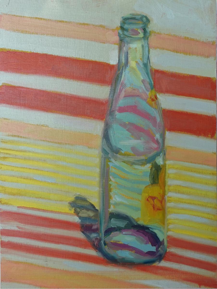 Cocktails (d'après Rosemary Mahoney) Scène d'intérieur Personnes Restaurant Texas Artiste en vente 2