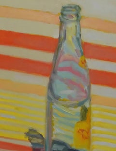 Topo Chico Still-life  Contemporary Texan Artist Brushstrokes Sparkling Water
