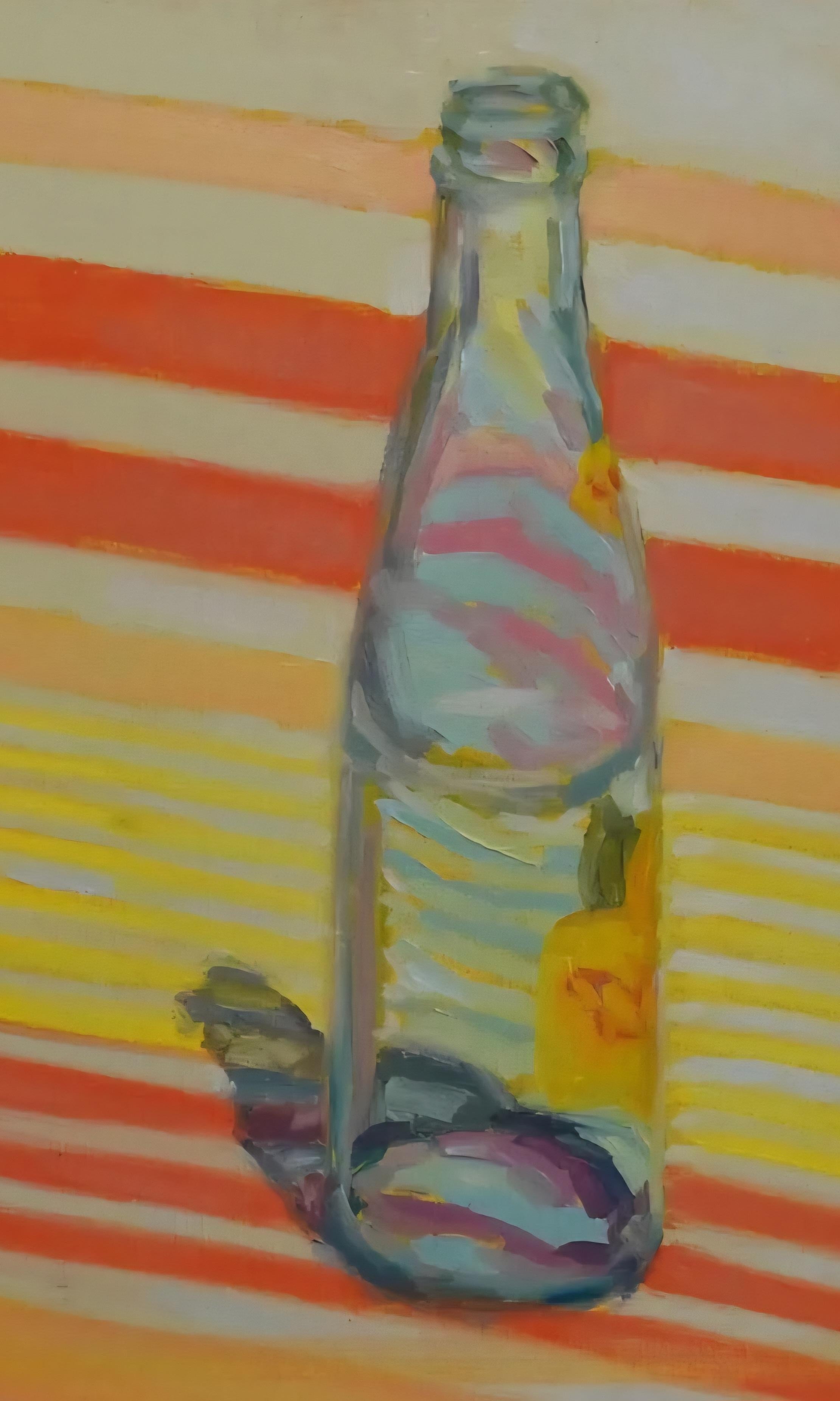 Still-life di Topo Chico  Acqua frizzante Brushstrokes dell'artista texano contemporaneo  12' x 9