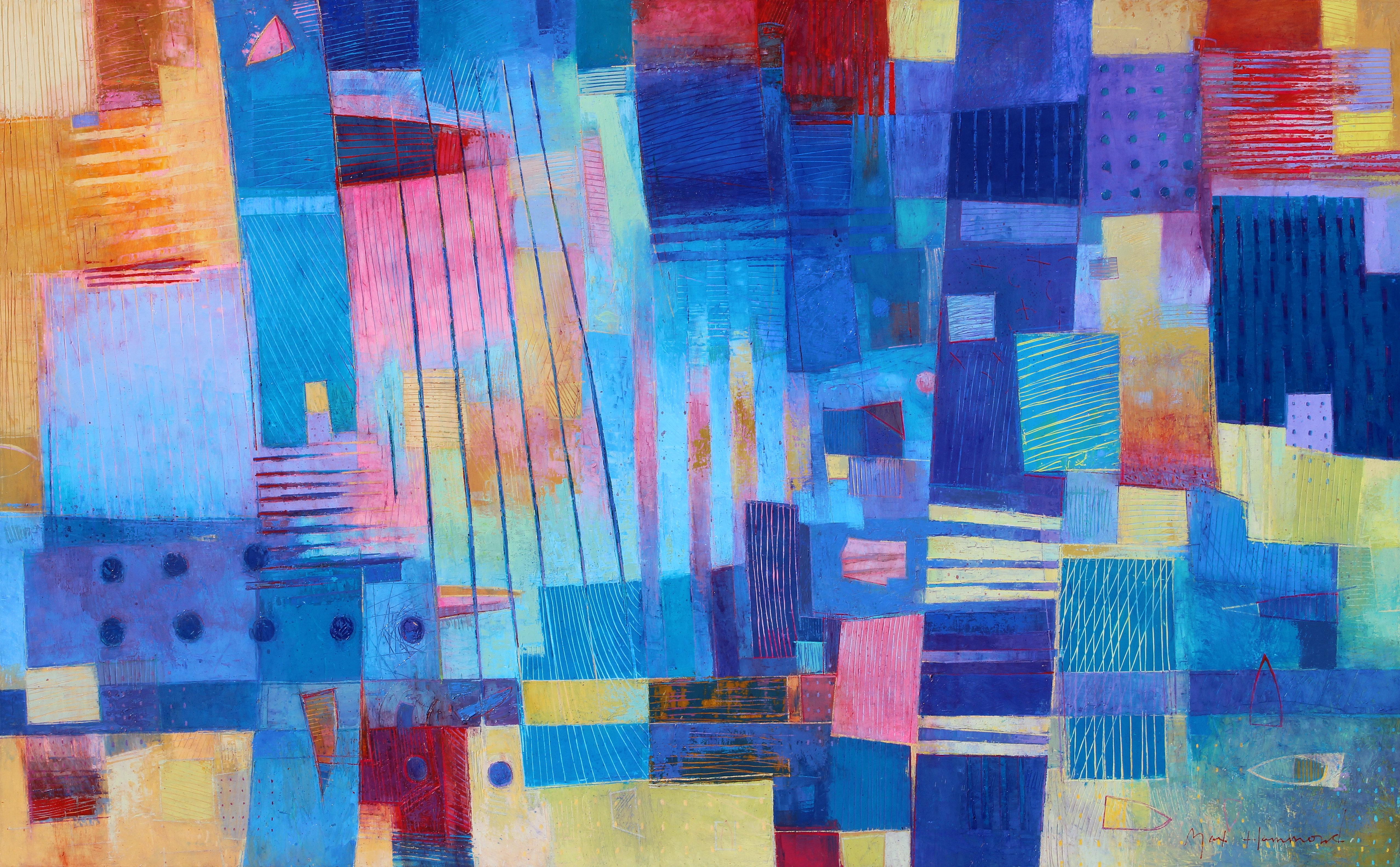 Abstract Painting di Max Hammond - "Largess"