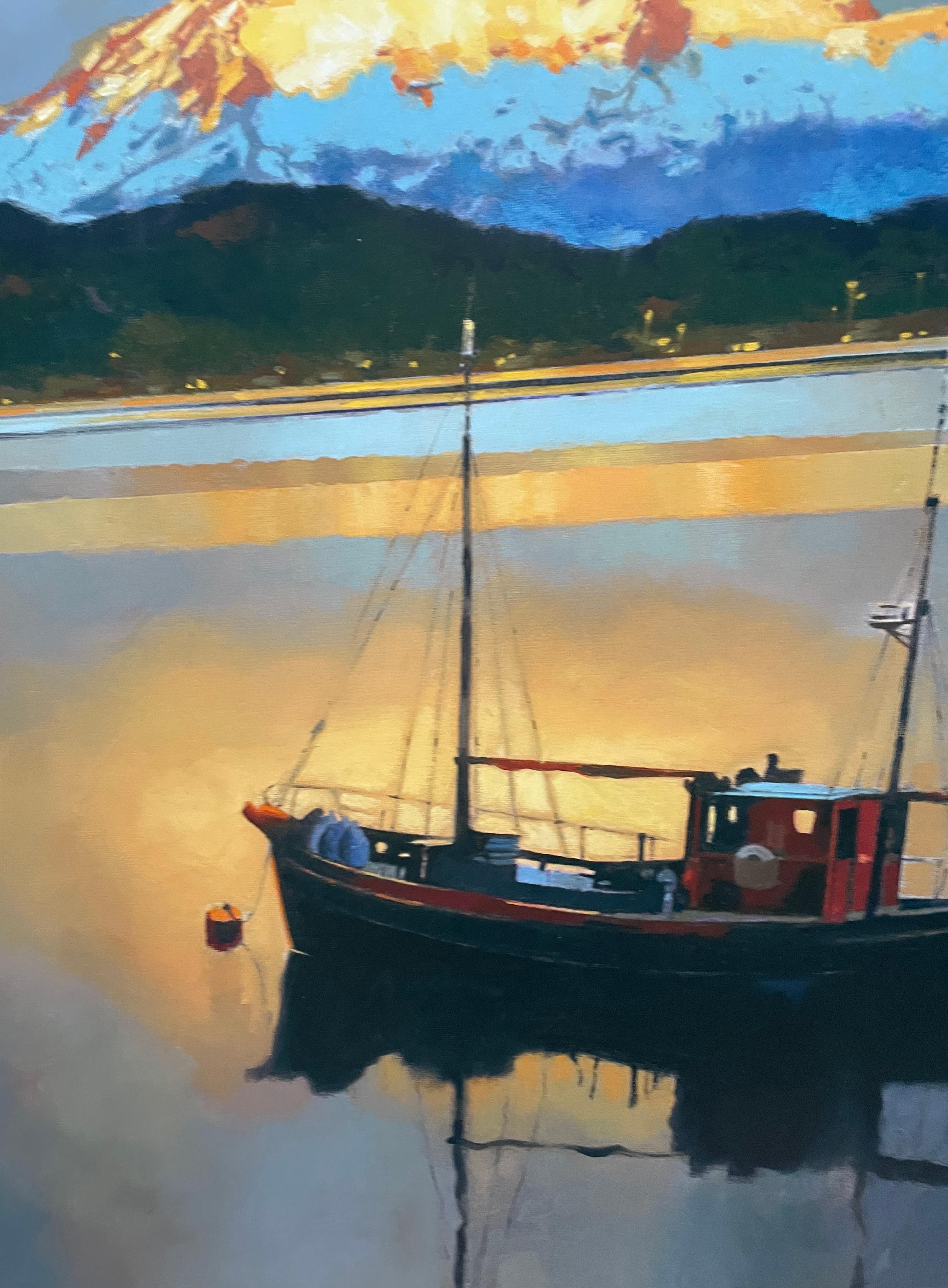 Old Salty - American Impressionist Print by Max Hayslette