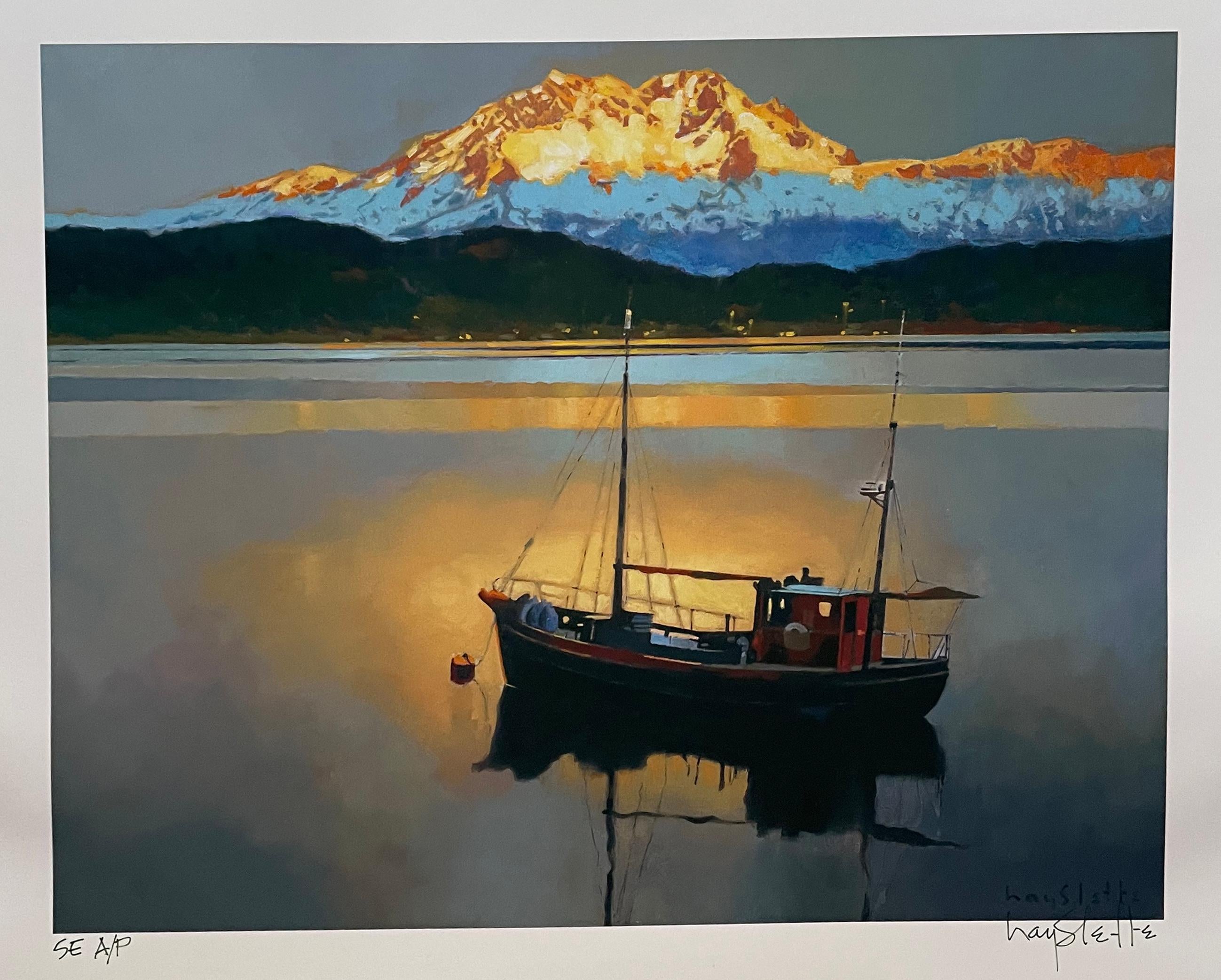 Max Hayslette Landscape Print - Old Salty