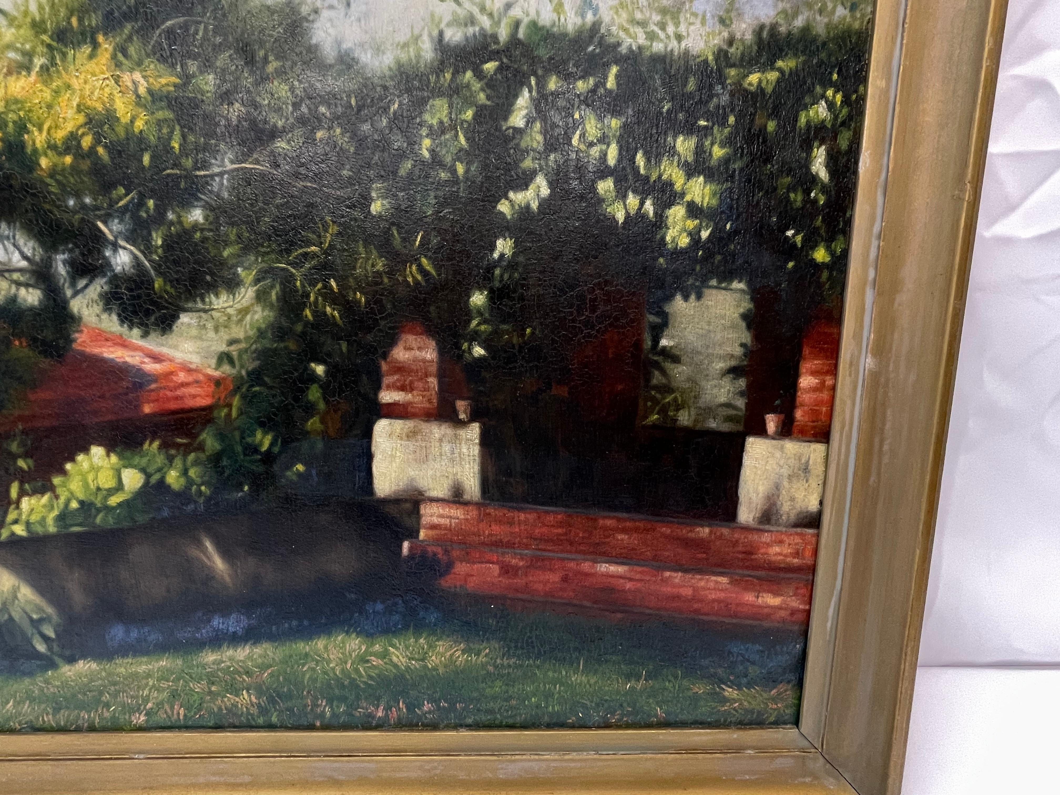 pinturas de casas de campo