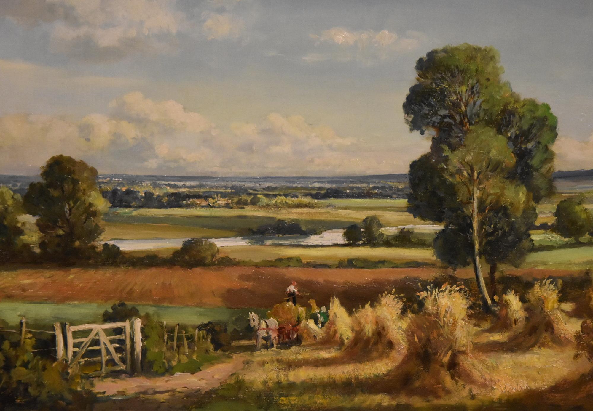 Pintura al óleo de Max Hofler 