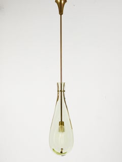 Max Ingrad für Fontana Arte Tropfen-Pendelleuchte, Modell 2259, Italien, 1960er Jahre