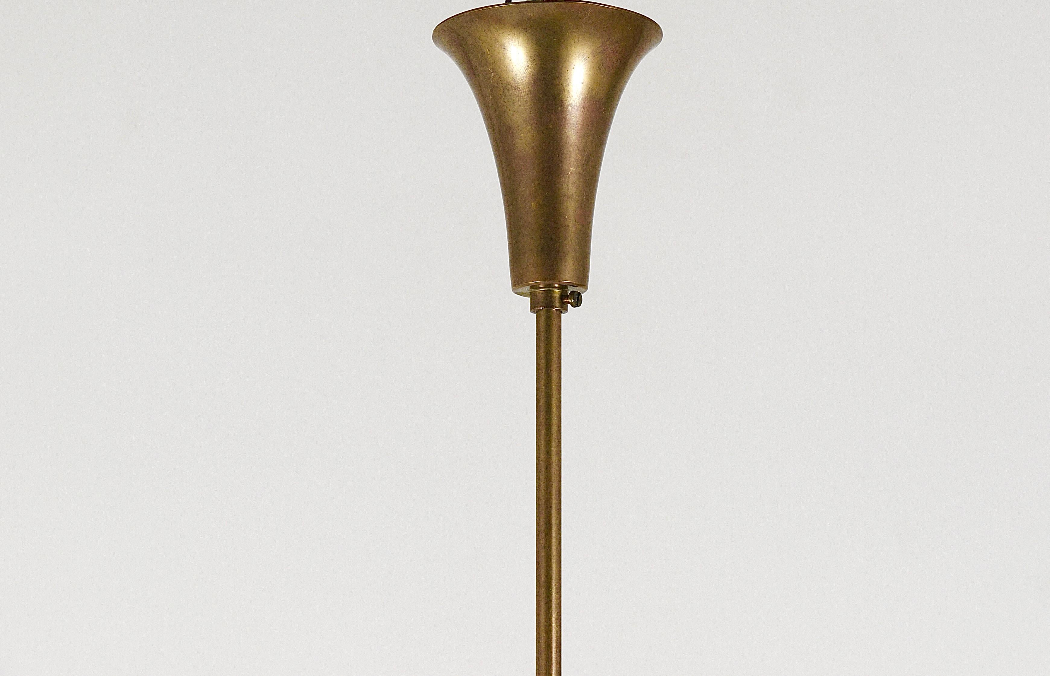 Lampe suspendue Max Ingrad pour Fontana Arte, modèle 2259, Italie, années 1960 Bon état - En vente à Vienna, AT