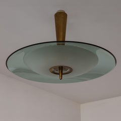 Max Ingrand “1462” Ceiling Lamp for Fontana Arte, 1955