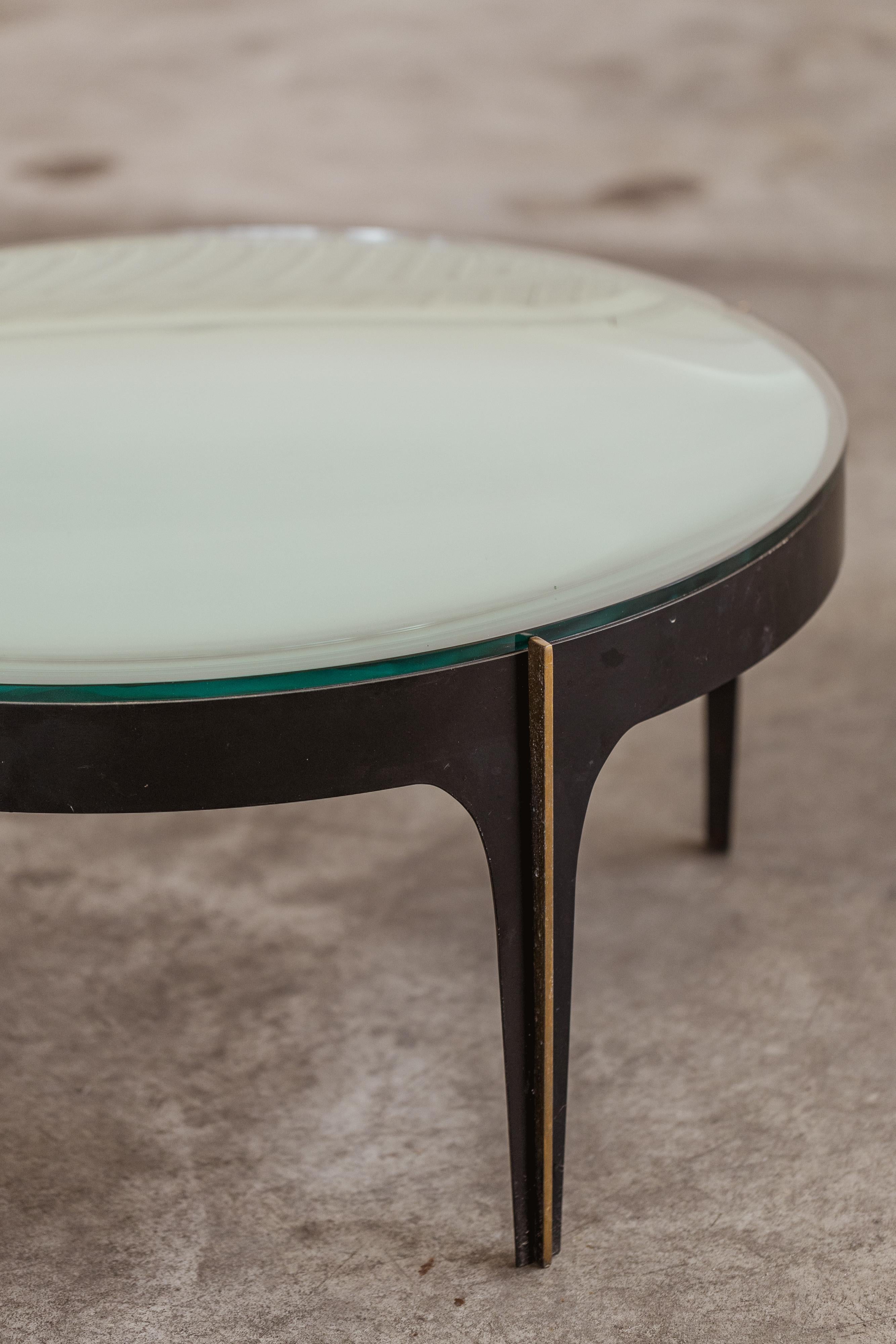 Mid-Century Modern Table basse Max Ingrand 1774 pour Fontana Arte, 1958 en vente