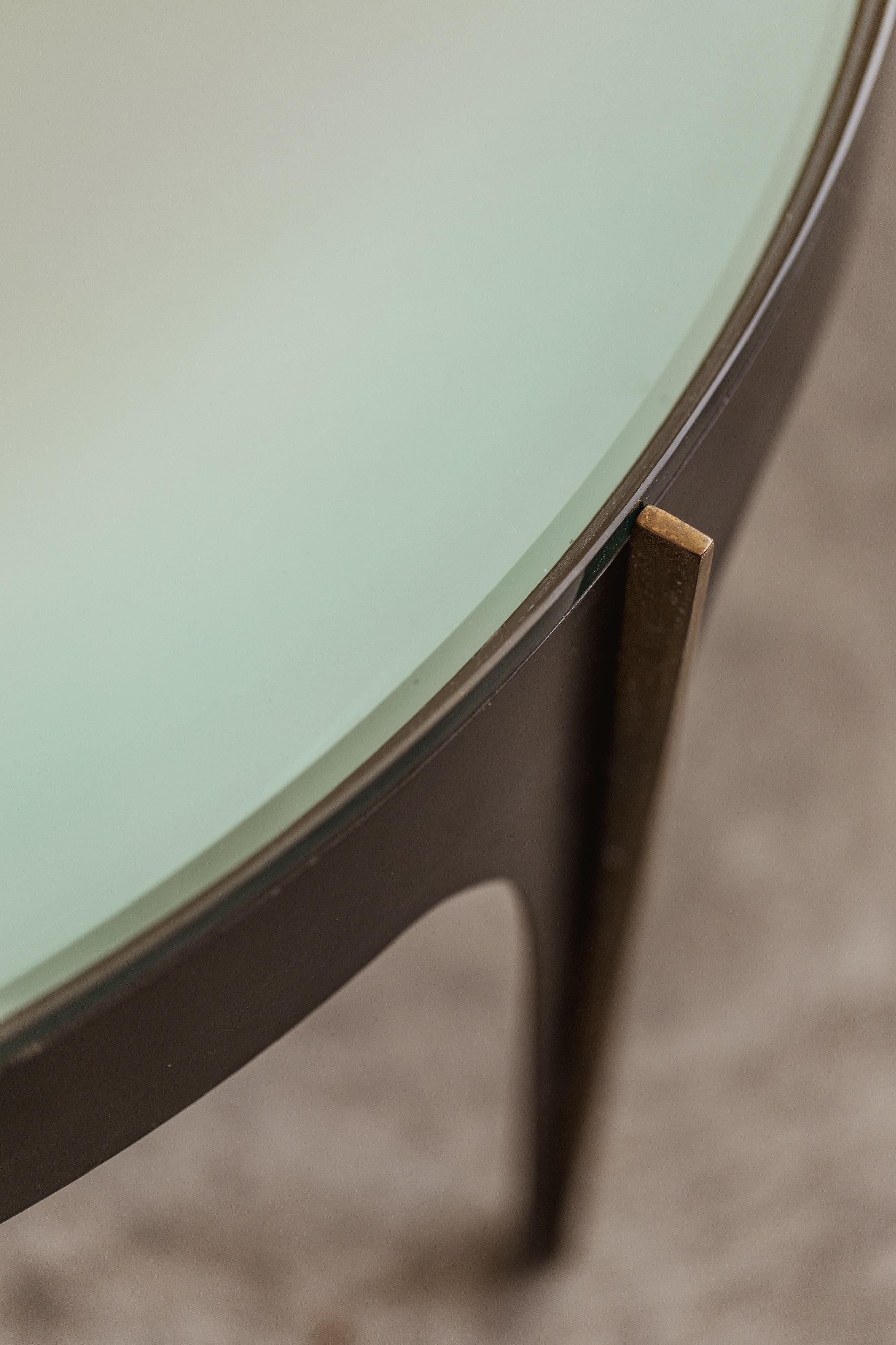 Milieu du XXe siècle Table basse Max Ingrand 1774 pour Fontana Arte, 1958 en vente