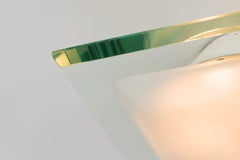 Max Ingrand 1990 flush mount Fontana Arte Italy 1960