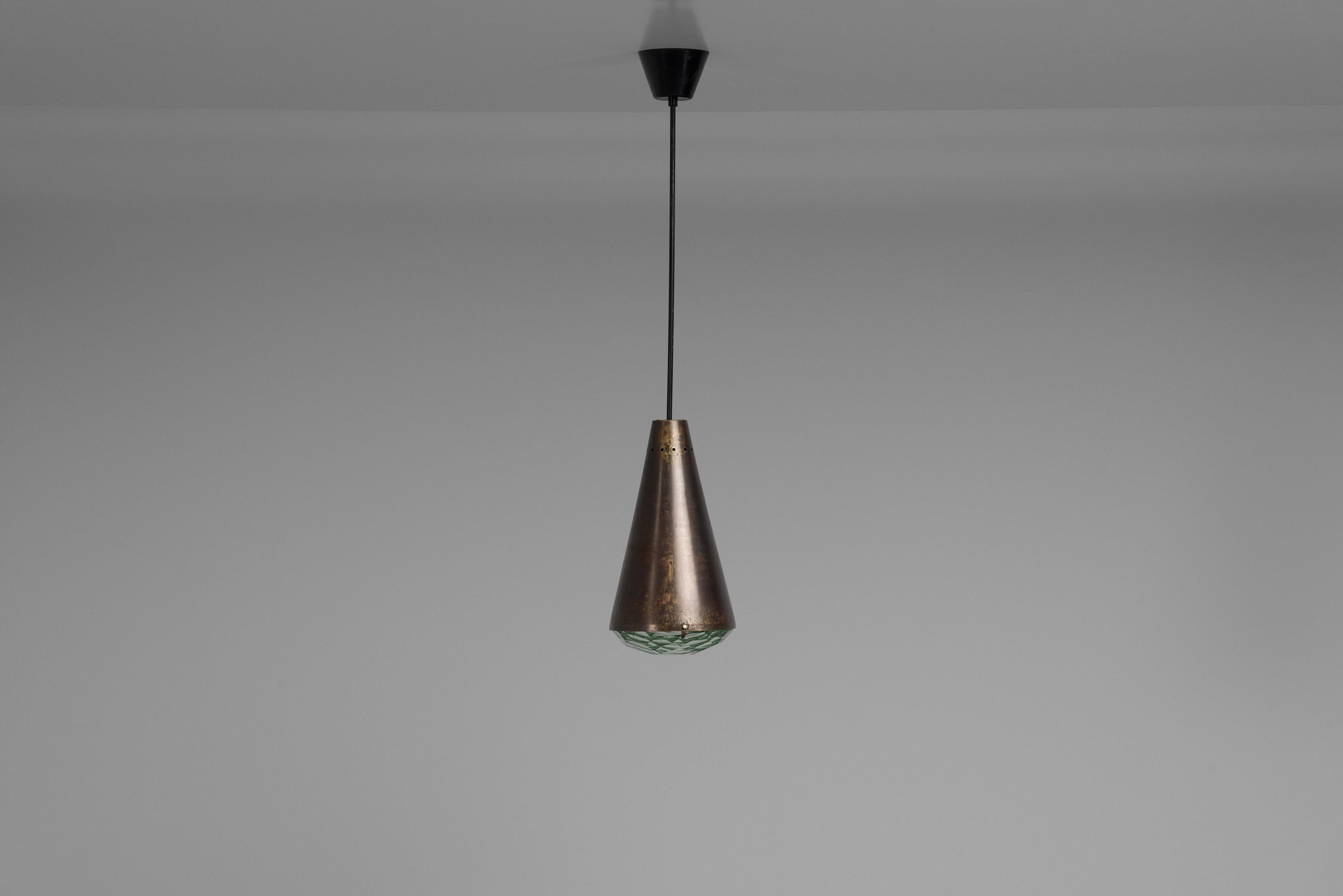 Max Ingrand 1995 hanging lamp Fontana Arte 1960 en venta 4