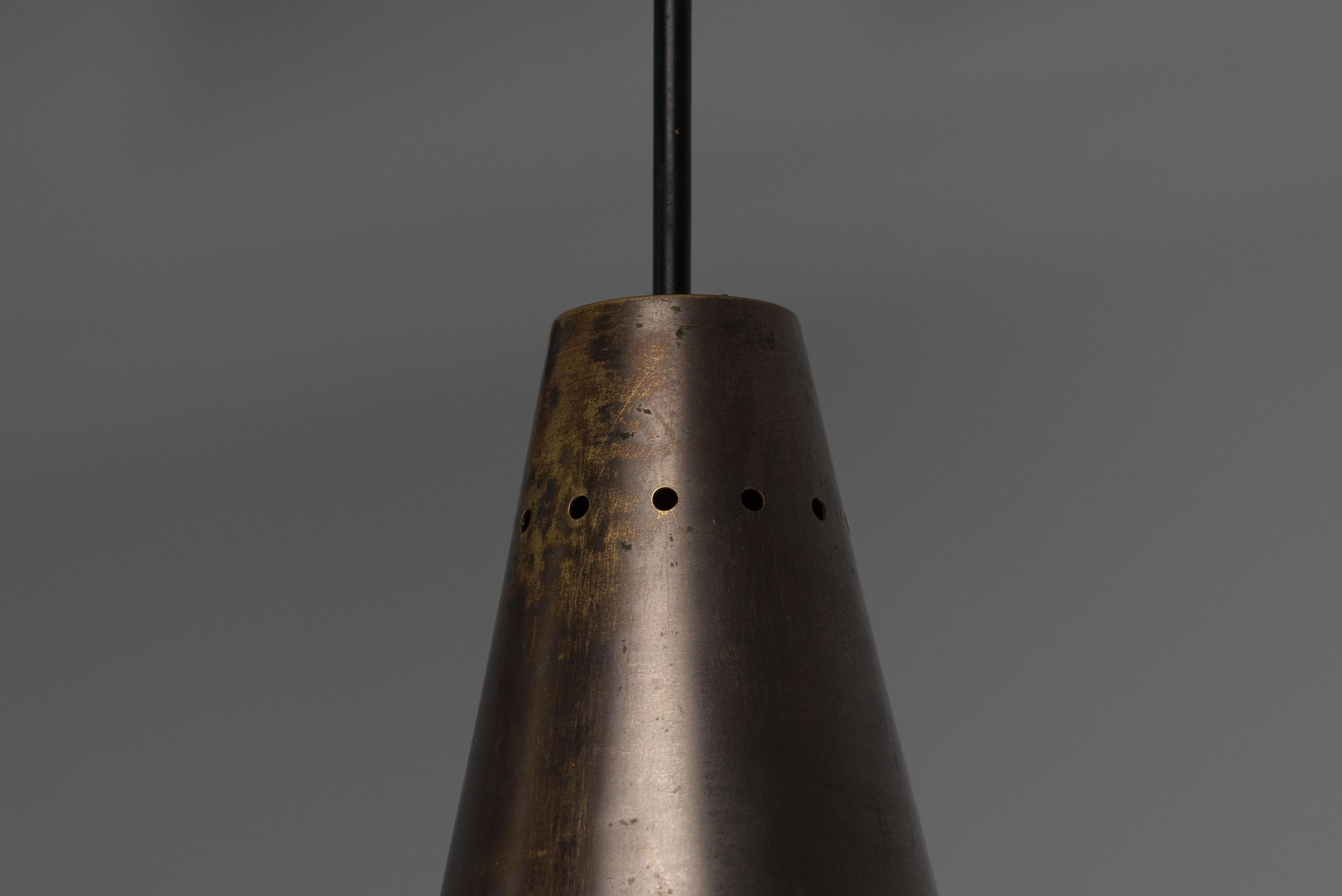 Max Ingrand 1995 hanging lamp Fontana Arte 1960 Italiano en venta