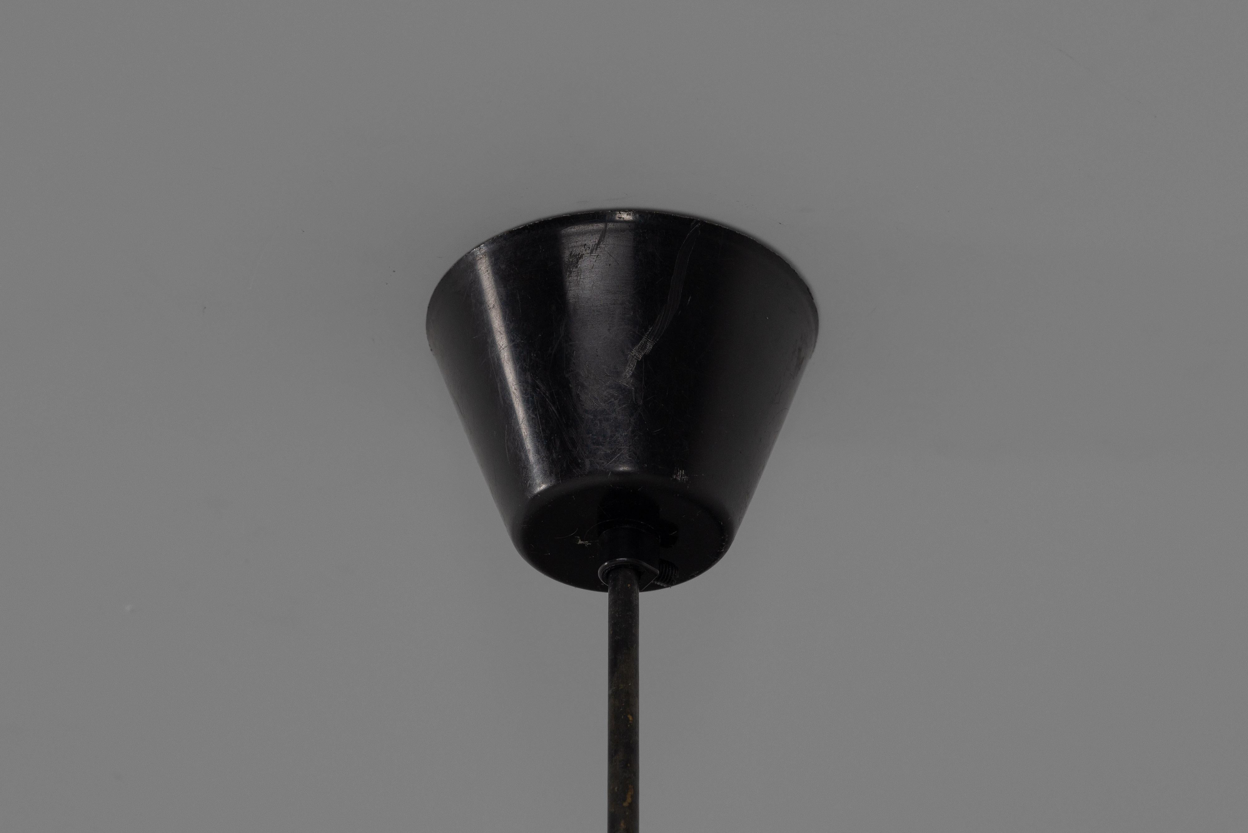 Max Ingrand 1995 hanging lamp Fontana Arte 1960 Patinado en venta