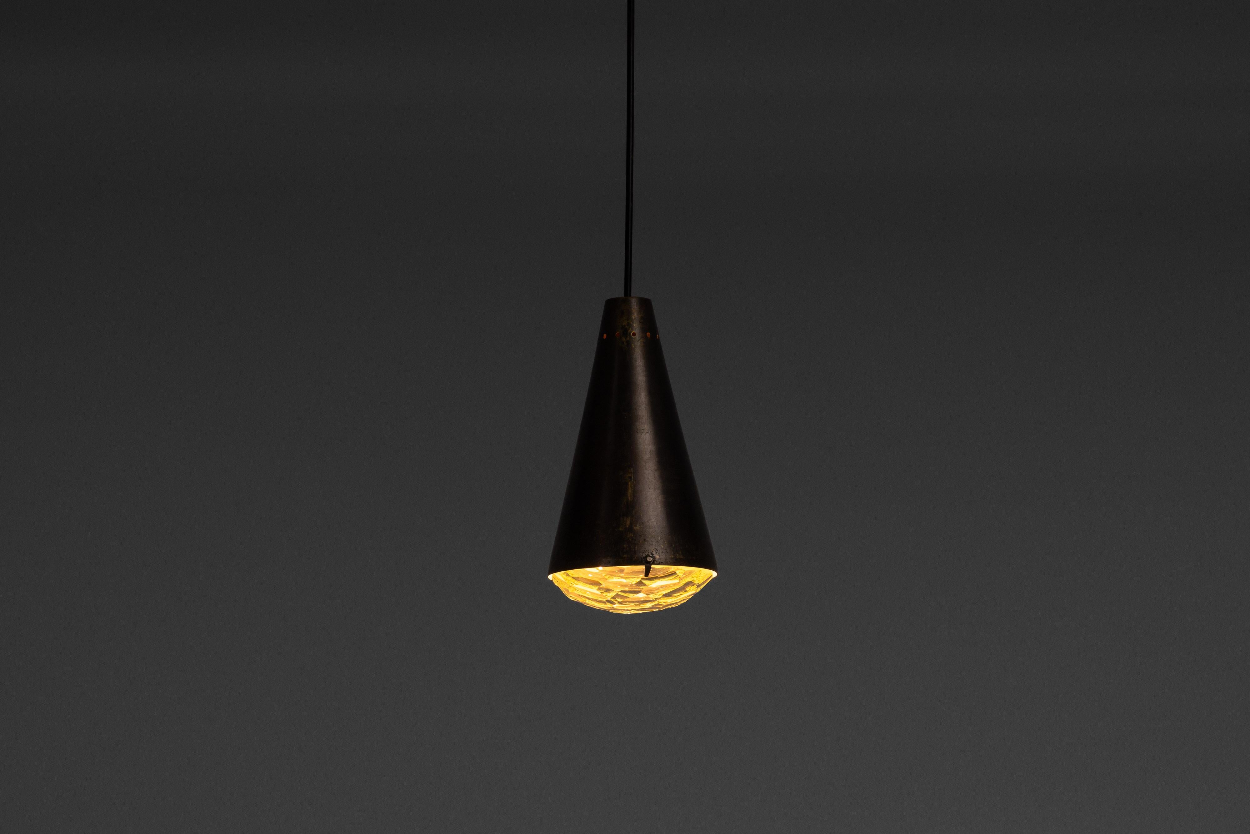Max Ingrand 1995 hanging lamp Fontana Arte 1960 en venta 1