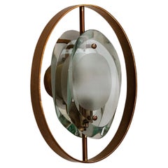 Max Ingrand “2240” Sconce for Fontana Arte, 1961