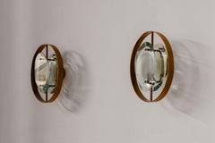 Max Ingrand “2240” Sconces for Fontana Arte, 1961, Set of 2