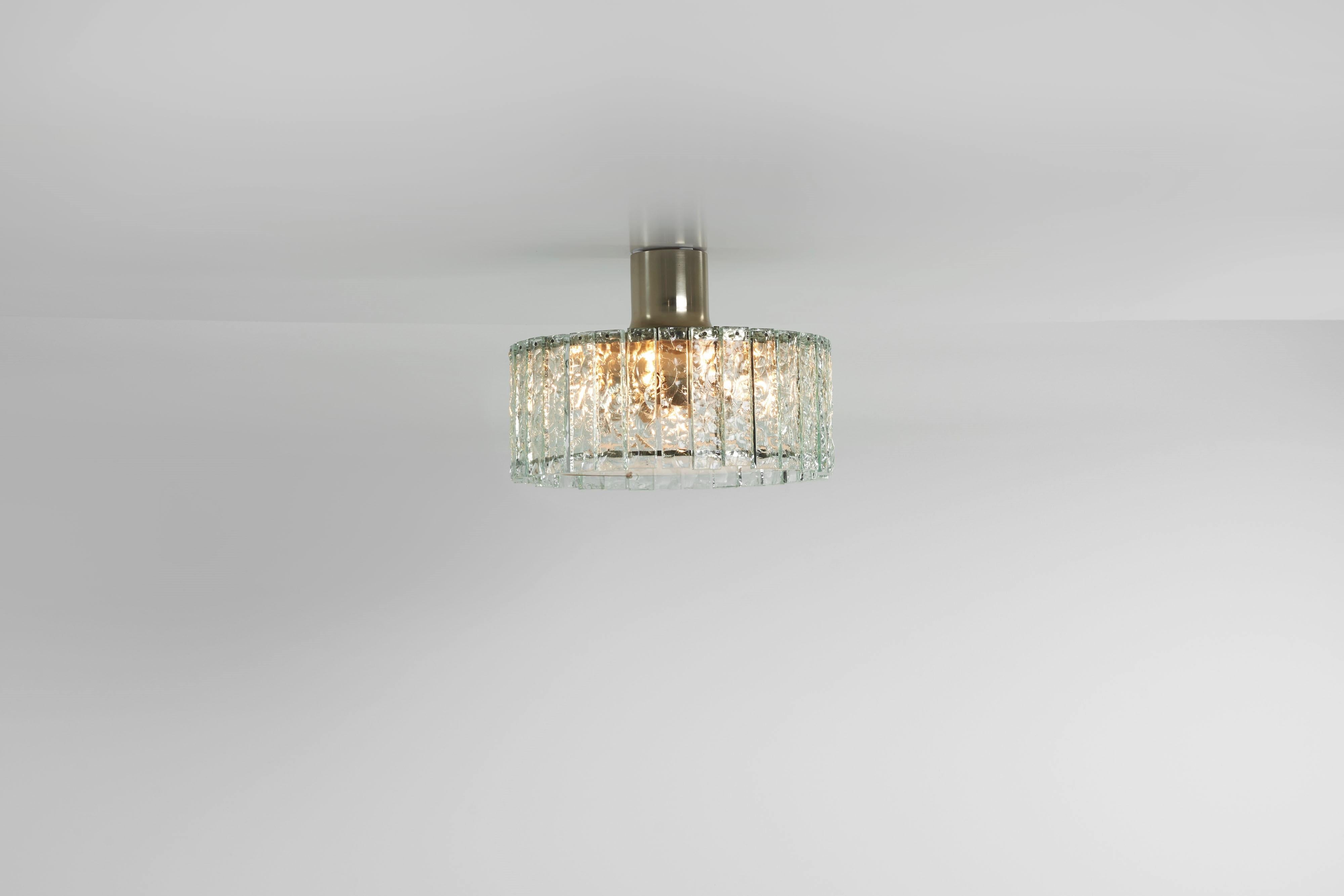 Lampada da soffitto Max Ingrand modello 2448 Fontana Arte 1960 in vendita 1