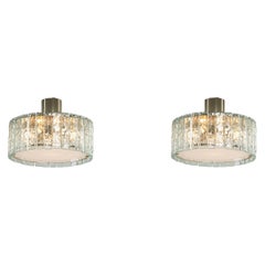 Max Ingrand ceiling lamp model 2448 Fontana Arte 1960