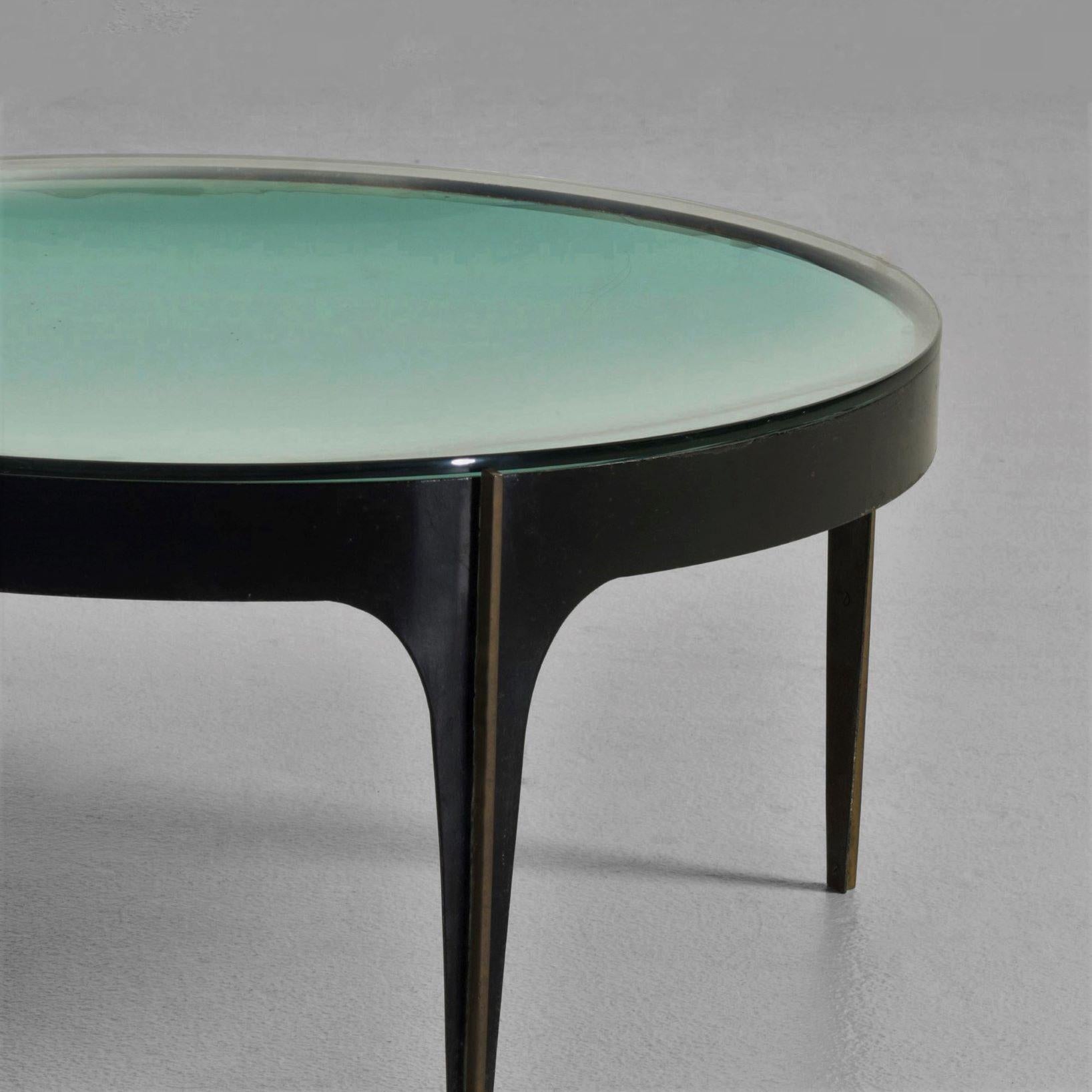 italien Table basse Max Ingrand pour Fontana Arte, Mod. 1774, Italie, vers 1958 en vente
