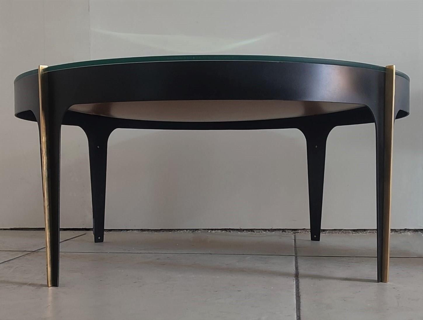Max Ingrand Coffee Table for Fontana Arte, Mod. 1774, Italy, circa 1958 In Good Condition For Sale In Frankfurt am Main, DE