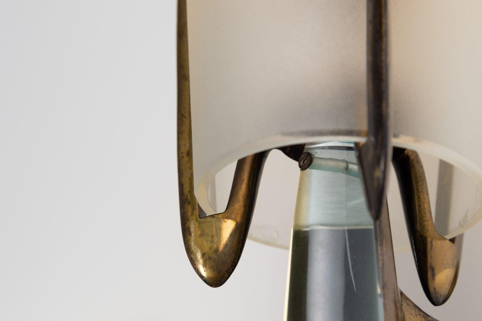 Apliques cónicos Max Ingrand de Fontana Arte Italia 1955 Italiano en venta