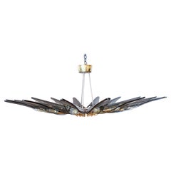 Max Ingrand Dahlia Chandelier Model 1563 By Fontana Arte Italy 1958