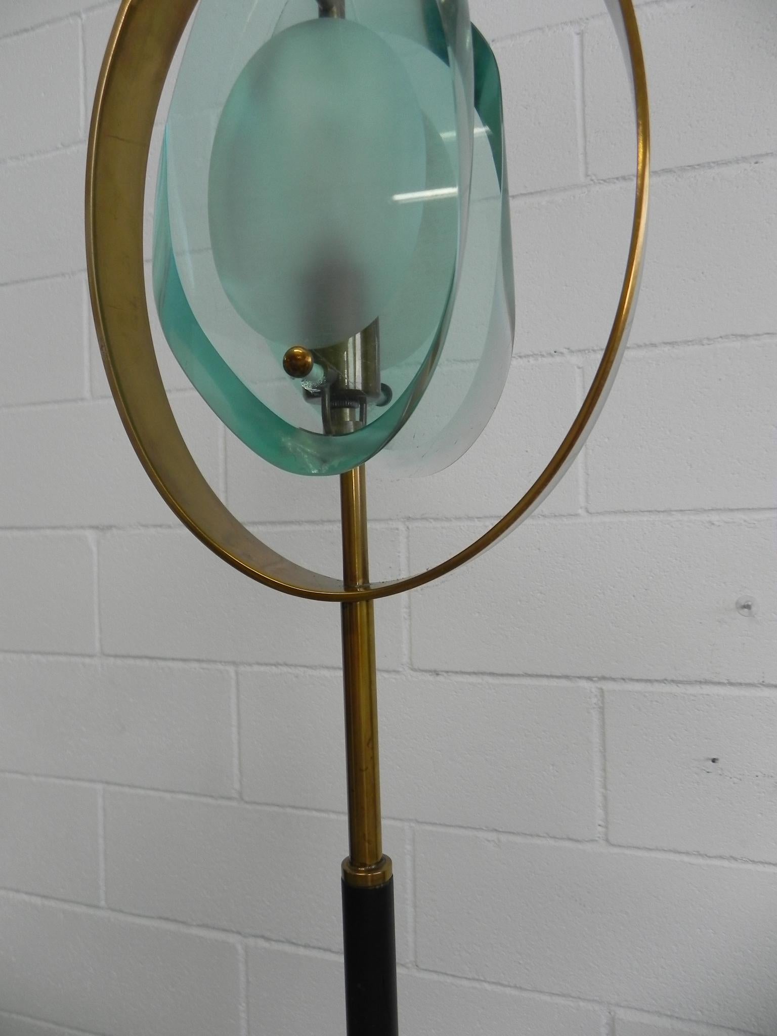 Max Ingrand Floor Lamps 'Model 2020' for Fontana Arte, 1961 1