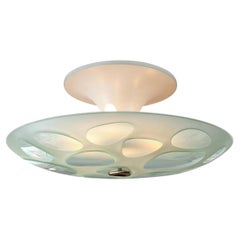 Max Ingrand Flush Mount Chandelier for Fontana Arte