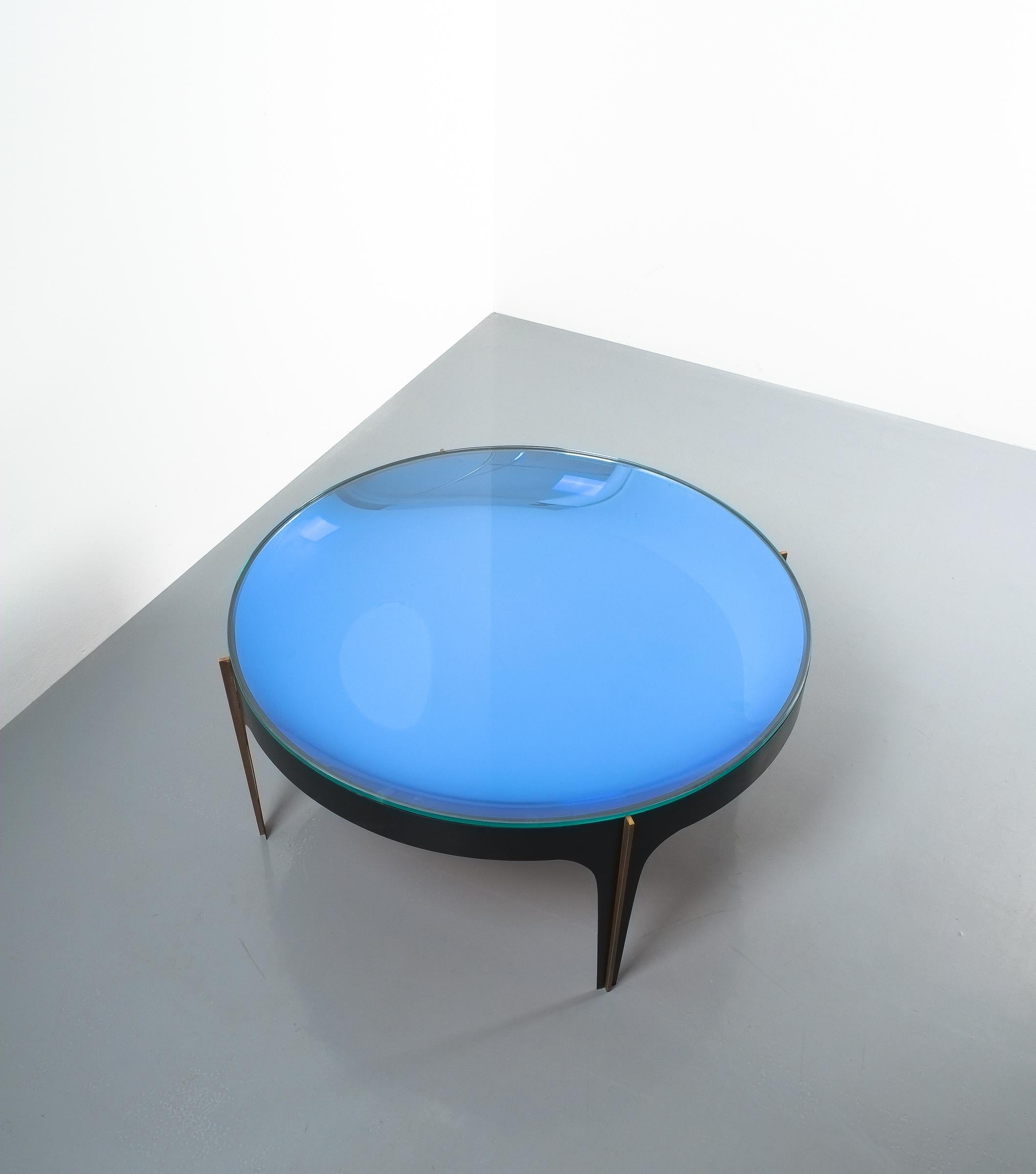 Mid-Century Modern Max Ingrand Fontana Arte Coffee Table Mod. 1774, Italy, circa 1958