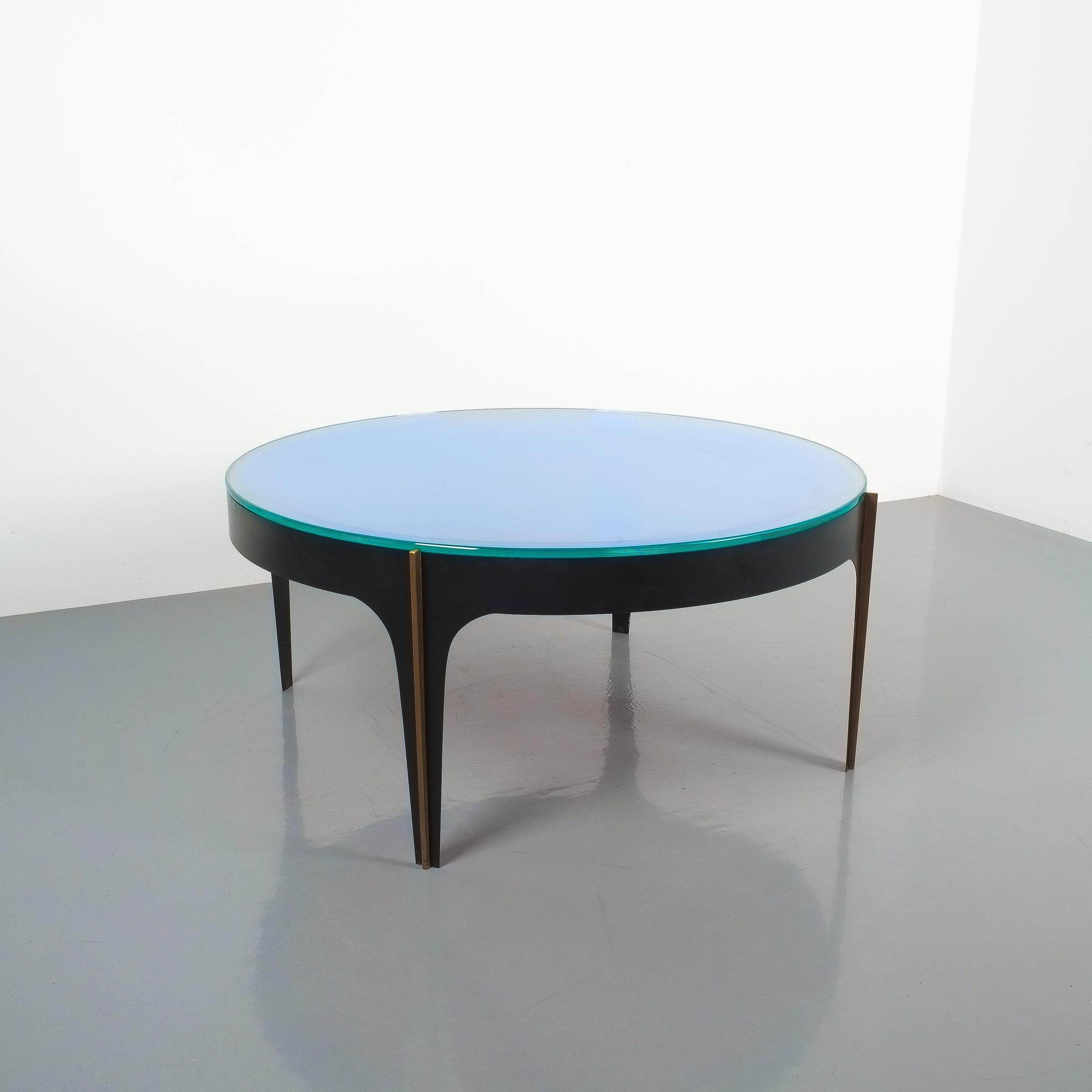 Max Ingrand Fontana Arte Coffee Table Mod. 1774, Italy, circa 1958 1