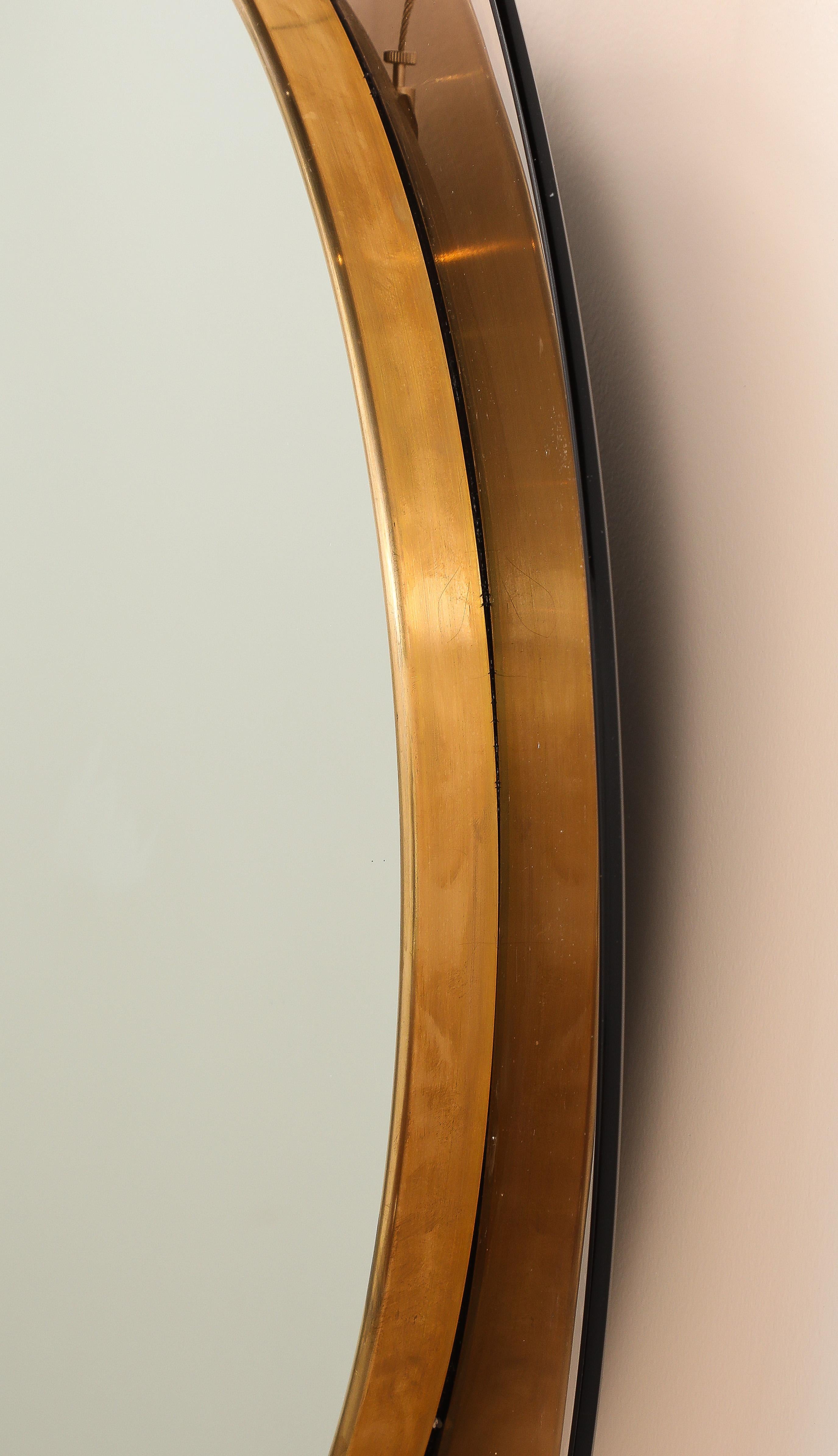 Max Ingrand Fontana Arte Modèle '1699' Miroir mural circulaire, Italie, circa 1963 en vente 3