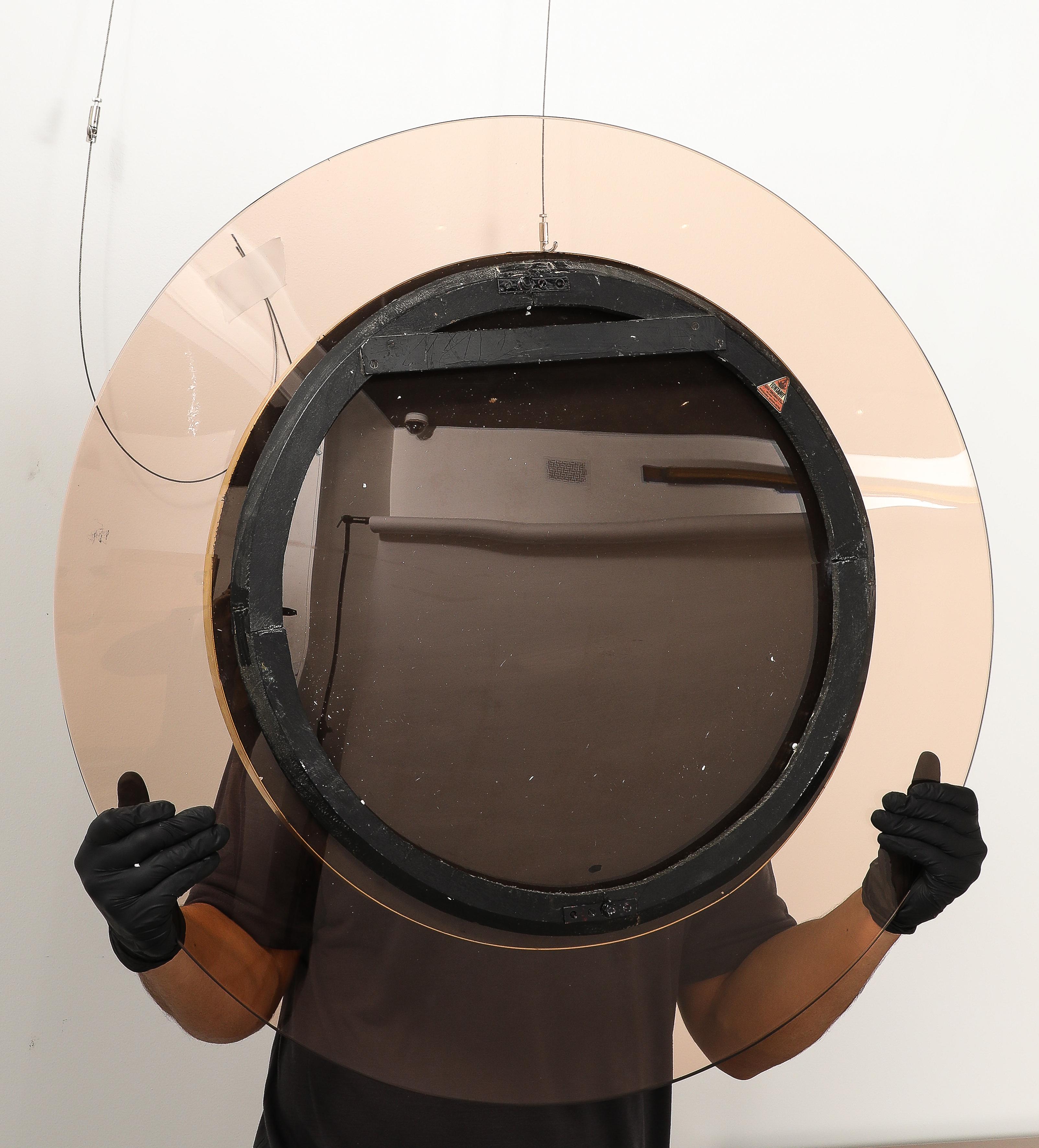 Max Ingrand Fontana Arte Modèle '1699' Miroir mural circulaire, Italie, circa 1963 en vente 5