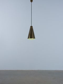 Max Ingrand Fontana Arte Lampes suspendues Verre Laiton Mod. 1995, Italie, années 1960