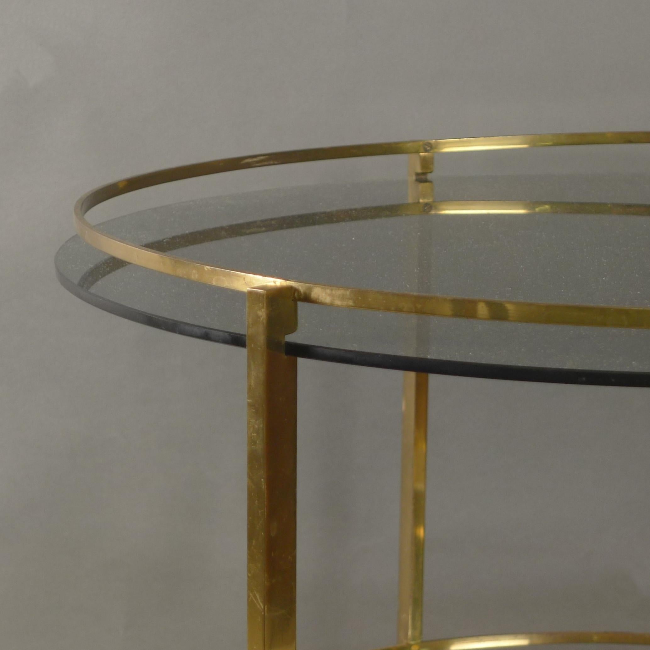 Max Ingrand for Fontana Arte, Bar Cart or Serving Trolley, circa 1960 For Sale 3