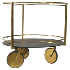 Max Ingrand für Fontana Arte, Barwagen oder Servierwagen, um 1960