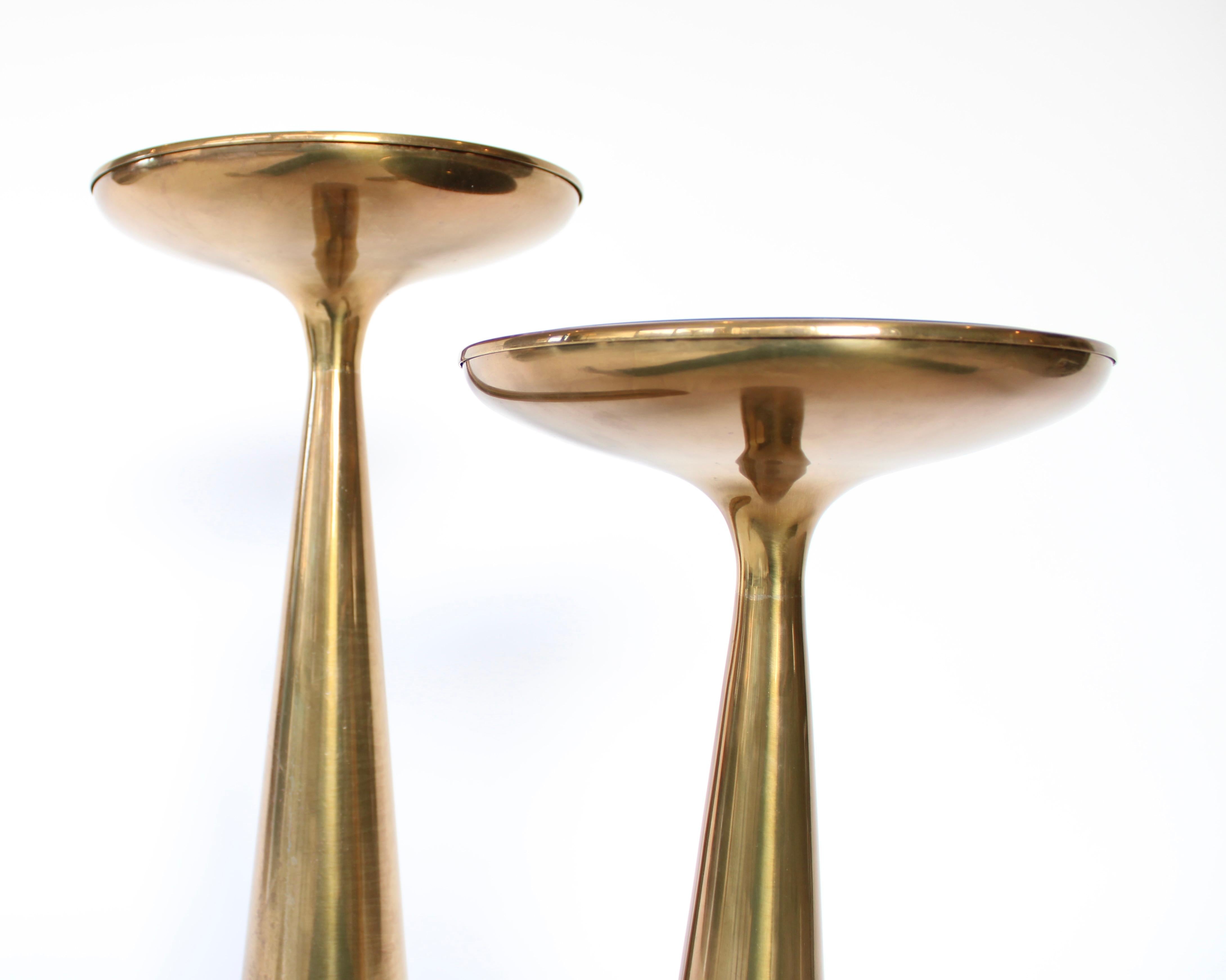 Beistelltische aus Bronze, Modell 1776, Max Ingrand für Fontana Arte, Italien, um 1960 im Angebot 7