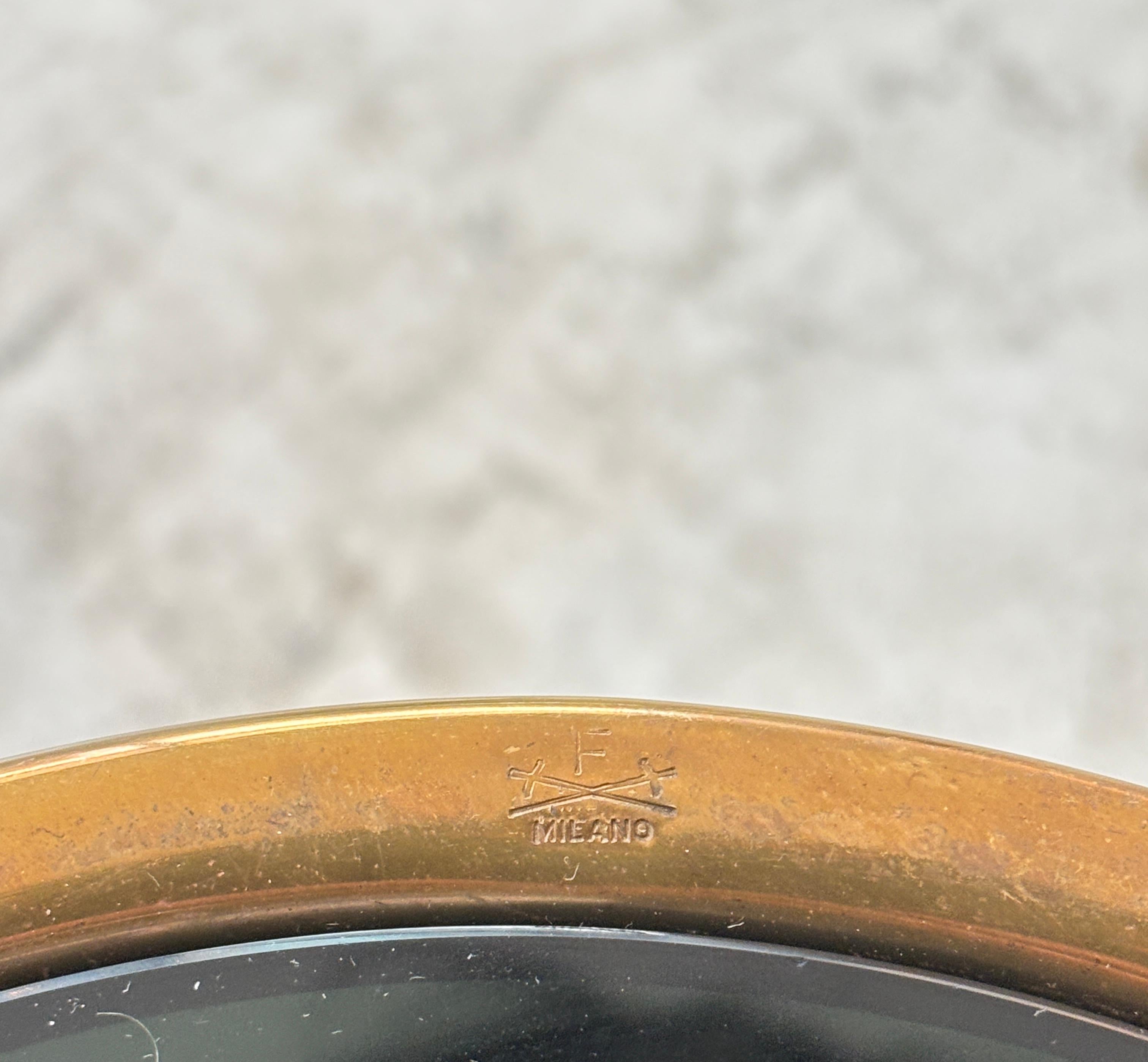 Beistelltische aus Bronze, Modell 1776, Max Ingrand für Fontana Arte, Italien, um 1960 im Angebot 10