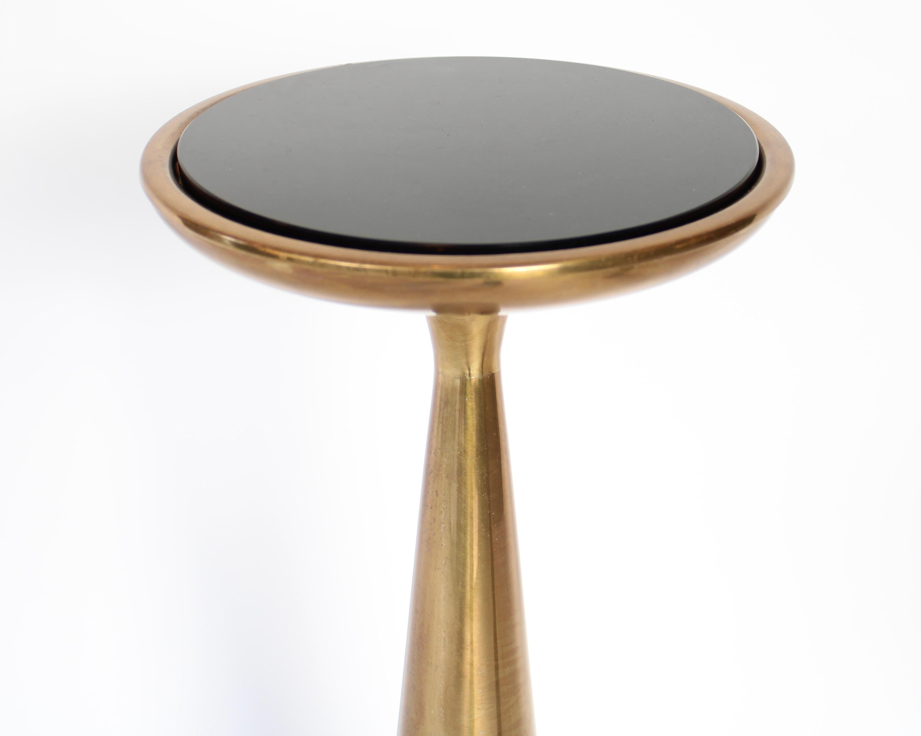 Beistelltische aus Bronze, Modell 1776, Max Ingrand für Fontana Arte, Italien, um 1960 im Angebot 2