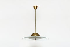 Max Ingrand for Fontana Arte ceiling suspension model 1239, Italy circa 1960s