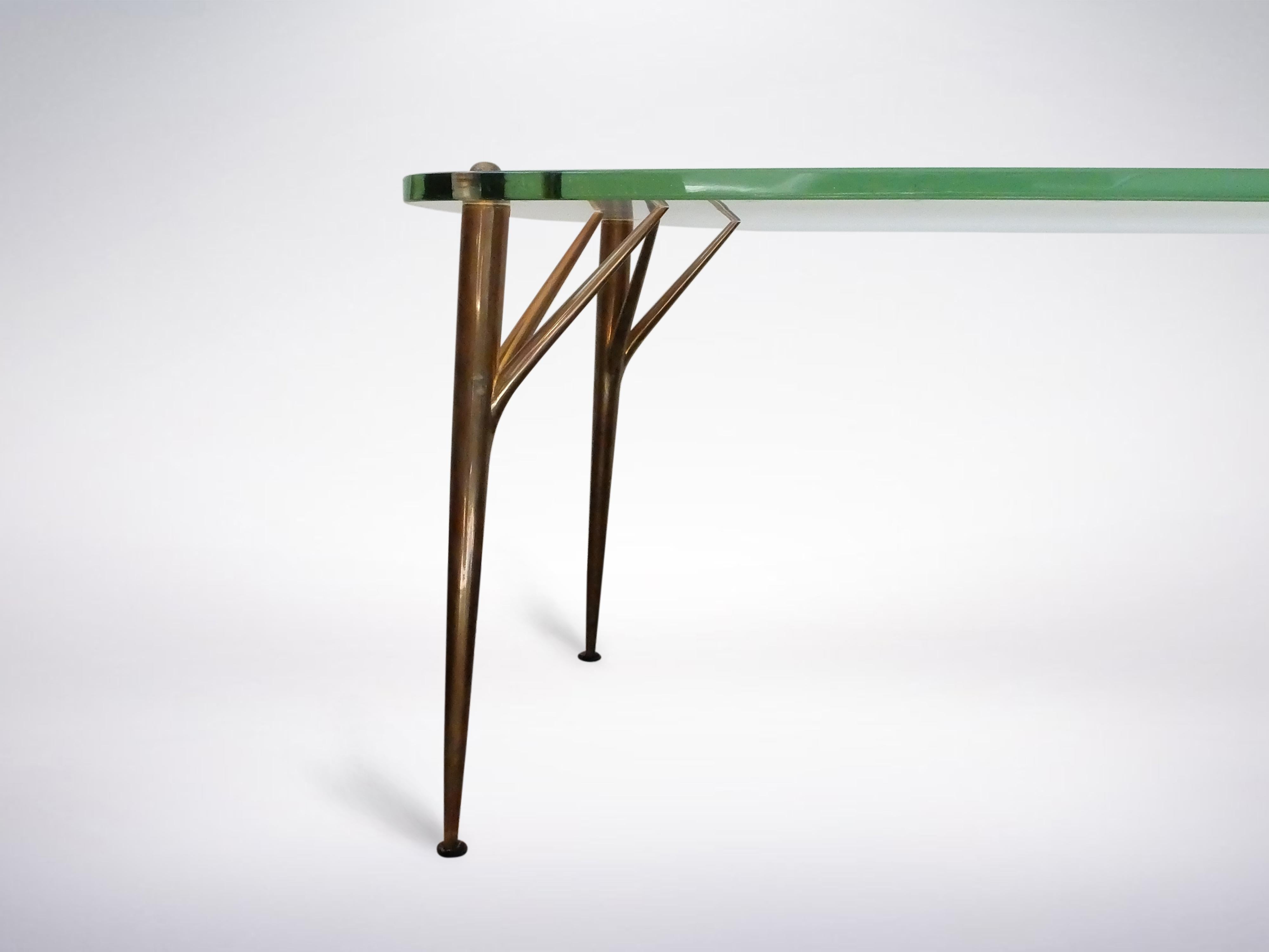 Mid-Century Modern Max Ingrand for Fontana Arte, Coffee Table, Italy, circa 1956 For Sale