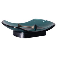 Max Ingrand para Fontana Arte Vacía bolsillos o tarjeteros de cristal